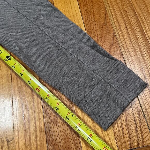 Helmut Lang Hoodie Sweater Pullover 100% Wool Slim XL Fit Grey Beige - Picture 7 of 10